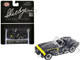 Shelby Cobra 427 S C Terlingua Racing Team Black with Yellow Stripe Shelby Collectibles Series 1/64 Diecast Model Car ACME SC-707