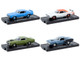 Auto Drivers Set of 4 pieces in Blister Packs Release 125 Limited Edition to 7500 pieces Worldwide 1/64 Diecast Model Cars M2 Machines 11228-125