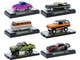 Auto Meets Set of 6 Cars IN DISPLAY CASES Release 89 Limited Edition 1/64 Diecast Model Cars M2 Machines 32600-89