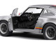 1973 Porsche 911 RSR Kremer Silver Metallic with Stripes 1/18 Diecast Model Car Solido S1801120