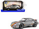1973 Porsche 911 RSR Kremer Silver Metallic with Stripes 1/18 Diecast Model Car Solido S1801120
