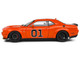 2023 Dodge Challenger R T Scat Pack Widebody #01 Hazzard Tribute Orange 1/18 Diecast Model Car Solido S1805713