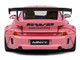 2020 RWB Bodykit #23 Pink Pig Pink with Graphics 1/18 Diecast Model Car Solido S1808503