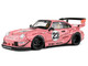 2020 RWB Bodykit #23 Pink Pig Pink with Graphics 1/18 Diecast Model Car Solido S1808503