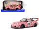 2020 RWB Bodykit #23 Pink Pig Pink with Graphics 1/18 Diecast Model Car Solido S1808503