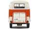 1950 Volkswagen Kool Kombi Van with Trailer Orange and White 1/18 Diecast Model Car Solido S1810902