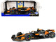 McLaren MCL38 #4 Lando Norris OKX Winner Formula One F1 Miami GP 2024 Competition Series 1/18 Diecast Model Car Solido S1814201