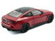 2023 BMW M4 Competition G82 Imola Red with Black Top 1/43 Diecast Model Car Solido S4316001