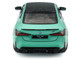 2023 BMW M4 Competition G82 Mint Green with Black Top 1/43 Diecast Model Car Solido S4316002