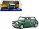 1994 Mini Cooper Sport British Racing Green with White Top and Stripes 1/43 Diecast Model Car Solido S4316601