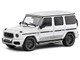 2022 Mercedes Benz AMG G63 Diamond White Metallic with Graphics 1/43 Diecast Model Car Solido S4316701
