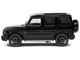 2022 Mercedes Benz AMG G63 Obsidian Black Metallic 1/43 Diecast Model Car Solido S4316702