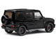 2022 Mercedes Benz AMG G63 Obsidian Black Metallic 1/43 Diecast Model Car Solido S4316702