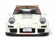 2024 Porsche RWB 964 Natty Dread Junior White with Graphics 1/18 Model Car GT Spirit GT489