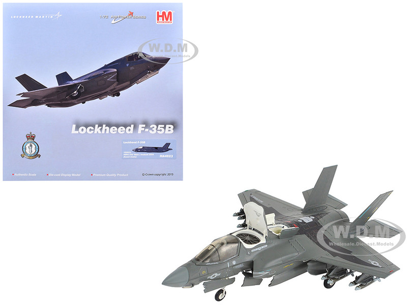 Lockheed F 35B Lightning II Aircraft Beast Mode 169623 VMFA 242 Bats Iwakuni Japan 2024 United States Marine Corps Air Power Series 1/72 Diecast Model Hobby Master HA4623
