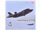 Lockheed F 35B Lightning II Aircraft Beast Mode 169623 VMFA 242 Bats Iwakuni Japan 2024 United States Marine Corps Air Power Series 1/72 Diecast Model Hobby Master HA4623