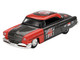 1954 Lincoln Capri Hot Rod Shadow Puppet Red and Dark Gray MINI GT x MIZU Diecast 2024 Limited Edition 1/64 Diecast Model Car Mini GT MGT00874