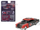 1954 Lincoln Capri Hot Rod Shadow Puppet Red and Dark Gray MINI GT x MIZU Diecast 2024 Limited Edition 1/64 Diecast Model Car Mini GT MGT00874