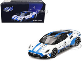Maserati MC20 Giallo Genio Yellow with Black Top 1/64