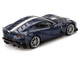 Ferrari 812 Competizione Tour De France Blue with White Stripe 1/64 Diecast Model Car BBR BBRFER64011