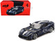 Ferrari 812 Competizione Tour De France Blue with White Stripe 1/64 Diecast Model Car BBR BBRFER64011