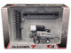 Gleaner T81 Combine with Grain Head and 12 Row Corn Head Gray 1/64 Diecast Model SpecCast SCT970