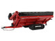 Brent 2098 Avalanche Grain Cart with Equalizer Tracks Red 1/64 Diecast Model SpecCast UBC066