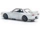 GTR R32 RHD Right Hand Drive Crystal White 1/64 Diecast Model Car Pop Race PR640157