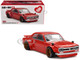 Nissan Skyline 2000GT R KPGC10 Kaido Street V1 RHD Right Hand Drive Red Designed by Jun Imai Kaido House Special 1/64 Diecast Model Car Mini GT KHMG175