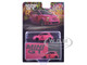 ABARTH 595 #49 LB Works x Abas Works Pink Limited Edition 1/64 Diecast Model Car Mini GT MGT00851