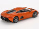 Jaguar C X75 Orange Metallic 007 James Bond Spectre 2015 Movie Limited Edition 1/64 Diecast Model Car Mini GT MGT00903-007E