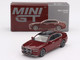 BMW i7 xDrive60 Aventurin Red Metallic Limited Edition 1/64 Diecast Model Car Mini GT MGT00952