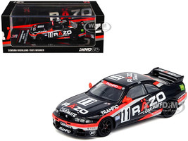 Nissan Skyline GT R R33 RHD Right Hand Drive #11 Razo Trampio N1 Super Endurance Series Sedan Highland 1995 1/64 Diecast Model Car Inno Models IN64-R33R-RAZO