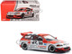 Pandem Civic EG6 V1 5 RHD Right Hand Drive #100 Idemitsu Motion Infinite White and Red with Graphics 1/64 Diecast Model Car Pop Race PR640212