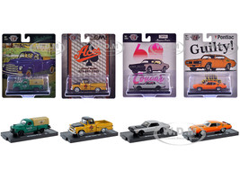 Auto Drivers Set of 4 pieces in Blister Packs Release 127 Limited Edition to 7500 pieces Worldwide 1/64 Diecast Model Cars M2 Machines 11228-127