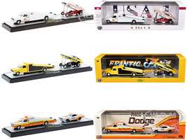 Auto Haulers Set of 3 Trucks Release S44 Limited Edition to 10000 pieces Worldwide 1/64 Diecast Models M2 Machines 36000-S44