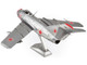 Model Kit Mikoyan Gurevich MiG 15 Fighter Aircraft Korean War Soviet Air Force Moderate Difficulty Steel Model Metal Earth ME1040