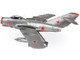 Model Kit Mikoyan Gurevich MiG 15 Fighter Aircraft Korean War Soviet Air Force Moderate Difficulty Steel Model Metal Earth ME1040