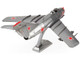 Model Kit Mikoyan Gurevich MiG 15 Fighter Aircraft Korean War Soviet Air Force Moderate Difficulty Steel Model Metal Earth ME1040