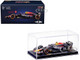 Red Bull Racing RB20 #1 Max Verstappen Oracle Formula One F1 World Championship 2024 with Driver Figure and Display Case Race Series 1/43 Diecast Model Car Bburago 38098MV