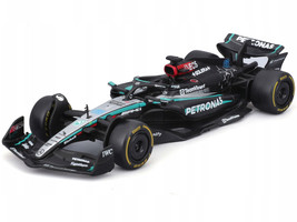 Mercedes AMG F1 W15 E Performance #63 George Russell Petronas Formula One F1 World Championship 2024 Race Series 1/43 Diecast Model Car Bburago 38208GR