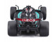 Mercedes AMG F1 W15 E Performance #63 George Russell Petronas Formula One F1 World Championship 2024 with Driver Figure and Display Case Race Series 1/43 Diecast Model Car Bburago 38209GR