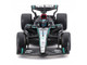 Mercedes AMG F1 W15 E Performance #63 George Russell Petronas Formula One F1 World Championship 2024 with Driver Figure and Display Case Race Series 1/43 Diecast Model Car Bburago 38209GR