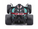 Mercedes AMG F1 W15 E Performance #63 George Russell Petronas Formula One F1 World Championship 2024 with Driver Figure and Display Case Race Series 1/43 Diecast Model Car Bburago 38209GR