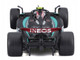 Mercedes AMG F1 W15 E Performance #44 Lewis Hamilton Petronas Formula One F1 World Championship 2024 with Driver Figure and Display Case Race Series 1/43 Diecast Model Car Bburago 38209LH