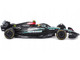 Mercedes AMG F1 W15 E Performance #44 Lewis Hamilton Petronas Formula One F1 World Championship 2024 with Driver Figure and Display Case Race Series 1/43 Diecast Model Car Bburago 38209LH