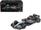Mercedes AMG F1 W15 E Performance #44 Lewis Hamilton Petronas Formula One F1 World Championship 2024 with Driver Figure and Display Case Race Series 1/43 Diecast Model Car Bburago 38209LH