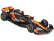 McLaren MCL38 #81 Oscar Piastri OKX Formula One F1 Miami GP 2024 Race Series 1/43 Diecast Model Car Bburago 38214OP