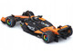 McLaren MCL38 #81 Oscar Piastri OKX Formula One F1 Miami GP 2024 Race Series 1/43 Diecast Model Car Bburago 38214OP