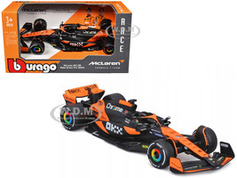 McLaren MCL38 #81 Oscar Piastri OKX Formula One F1 Miami GP 2024 Race Series 1/43 Diecast Model Car Bburago 38214OP